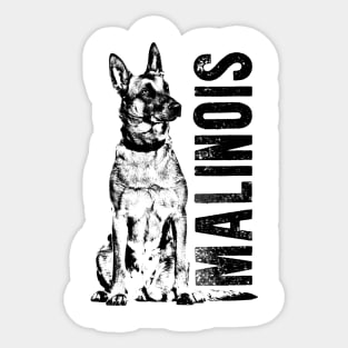 Malinois  - Belgian shepherd - Mechelaar Sticker